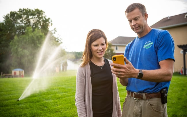 rainmaster lawn care irrigation photography
